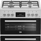 Beko EDG6231W 60cm Wide Freestanding Gas Cooker