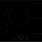 Neff T58FHW1L0 80cm Frameless Induction Hob